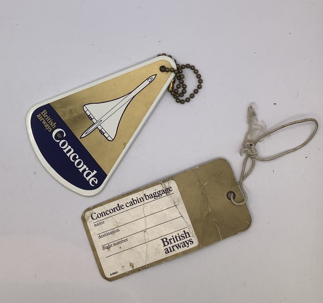 Concorde Luggage Tags
